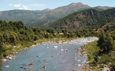 Kayaking Chiles Lower Trancura River