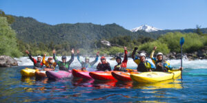 Kayaking Chile Rio Trancura