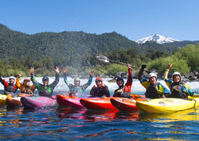 Kayaking Chile Rio Trancura