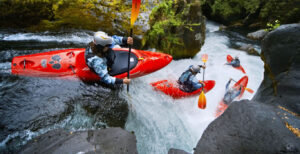 Rio Palguin Chile Waterfall Kayaking