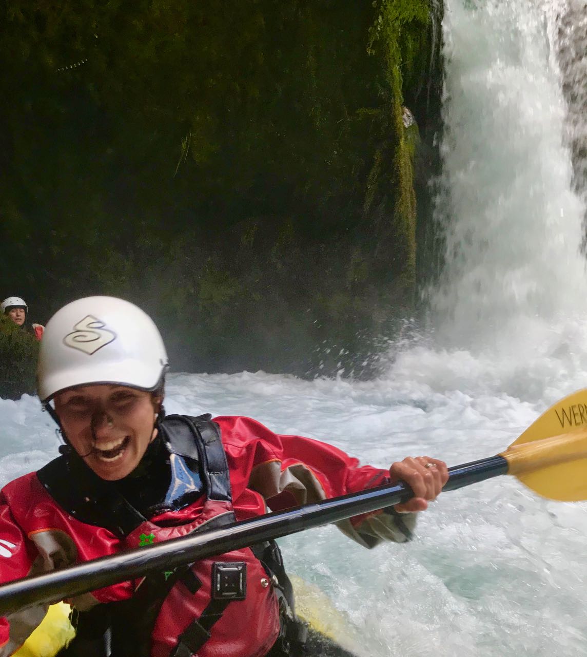 kayaking chile waterfalls palguin