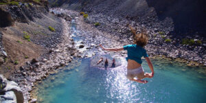 Swimming hole in Chile