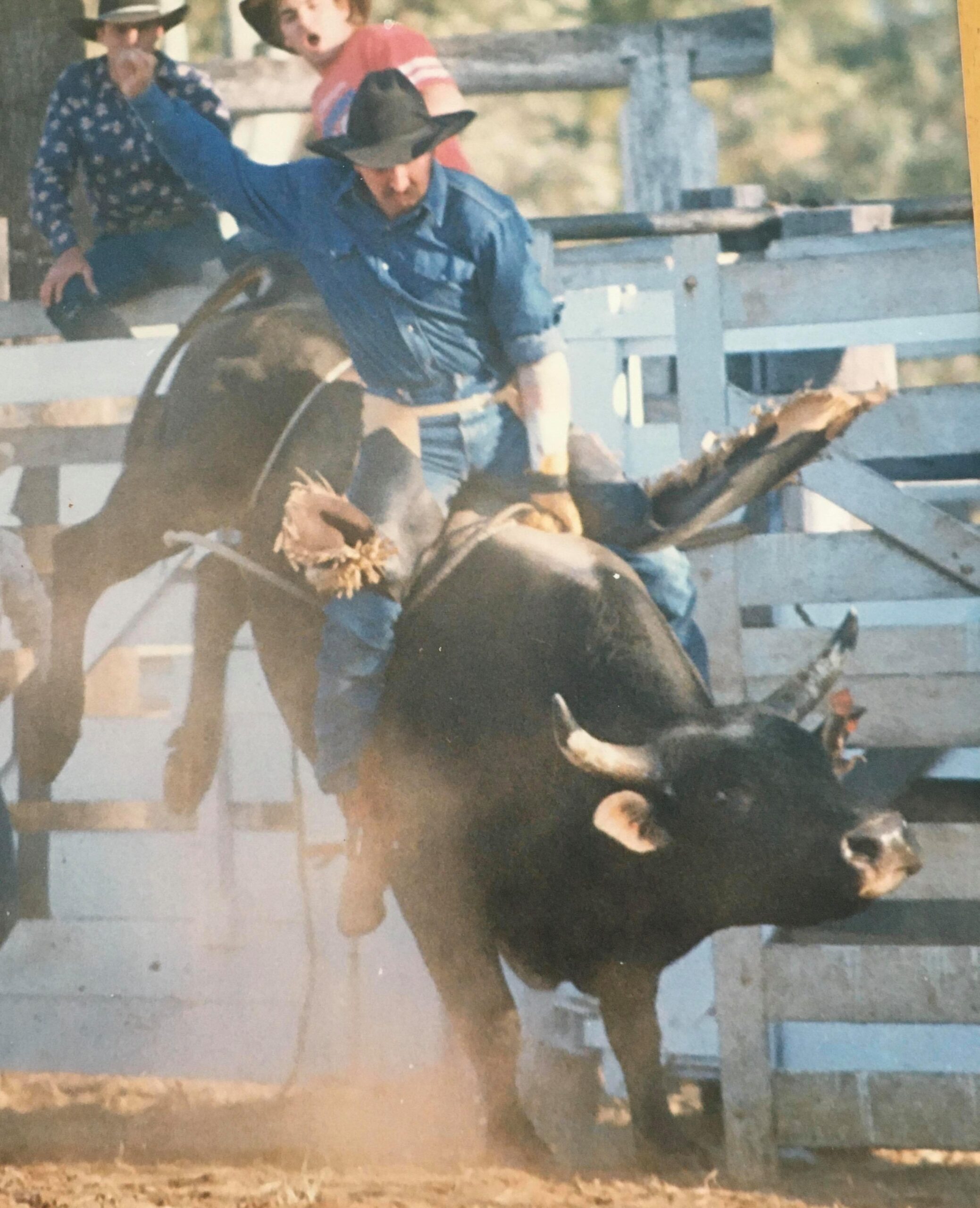 Randy Sparrow Bull Riding