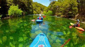 Beginner Chile kayak trips